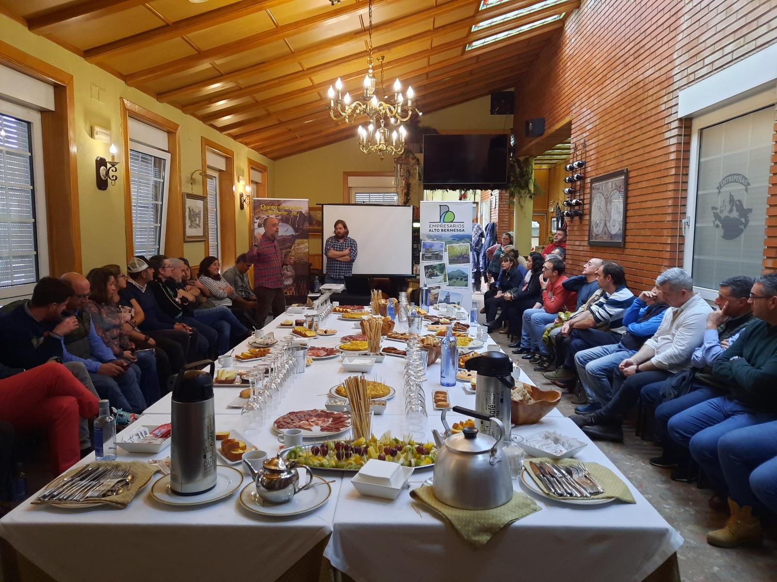 Zona Alfa León se presenta a los empresarios del Alto Bernesga