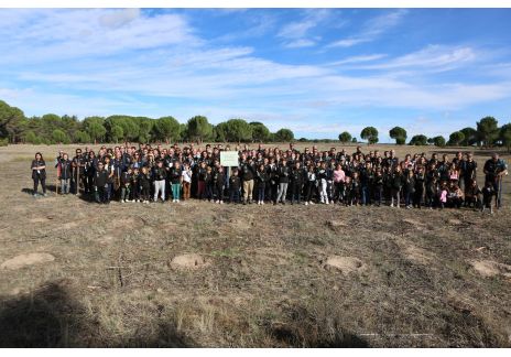 Plantamos, junto a Renault Group, un bosque en Valladolid