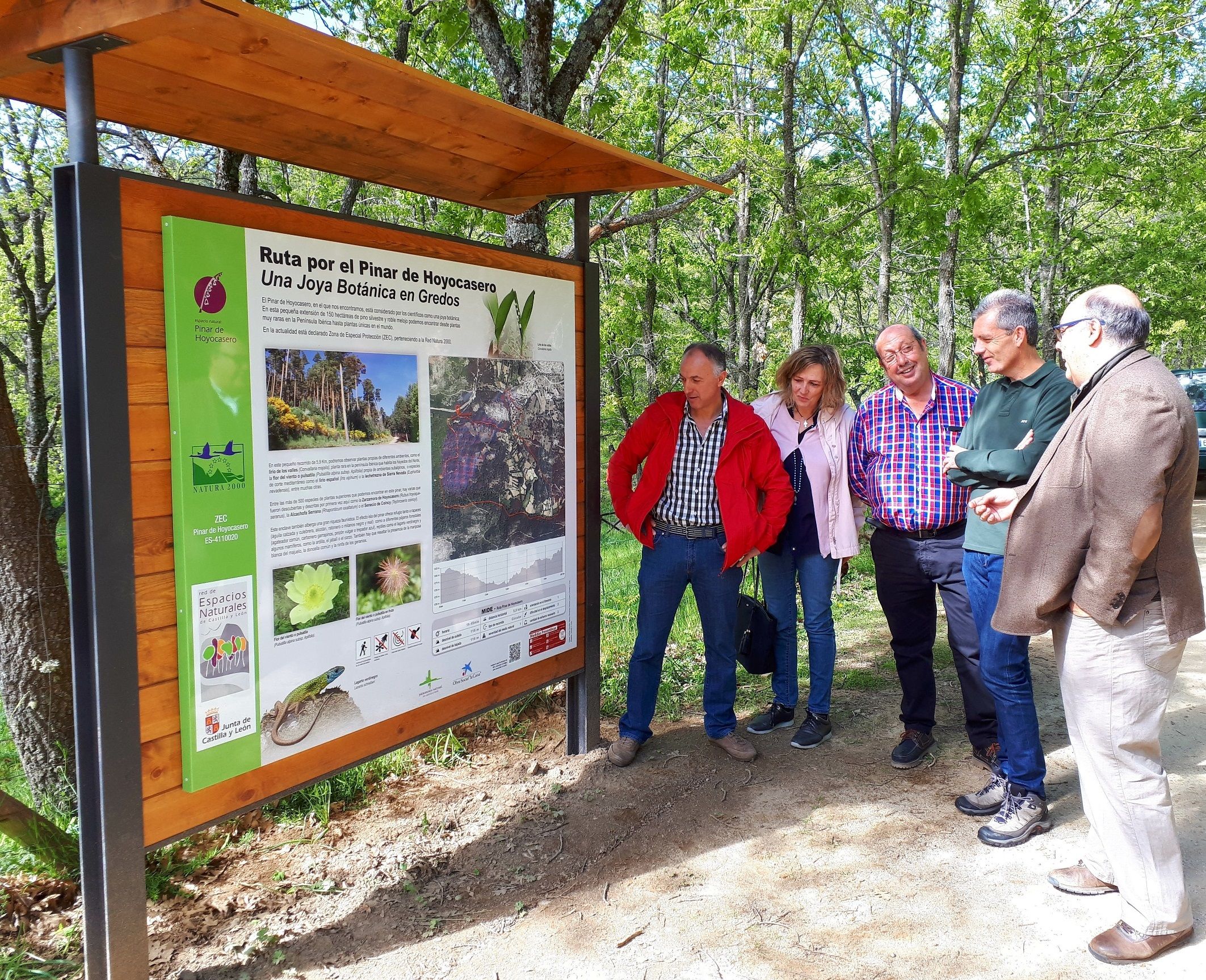 Realizamos mejoras para la conservación y desarrollo sostenible en el Pinar de Hoyocasero