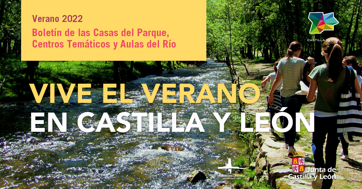 Boletín de actividades en las Casas del Parque - Verano 2022