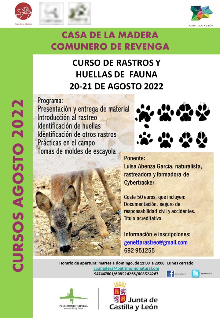 Curso de rastreo de fauna silvestre