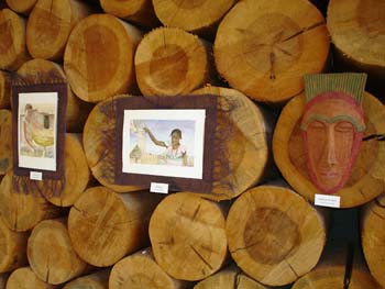 La Casa de la Madera acoge la exposición “AIRE GRABADO A BARRO” de la burgalesa Sara Mercedes Ibáñez