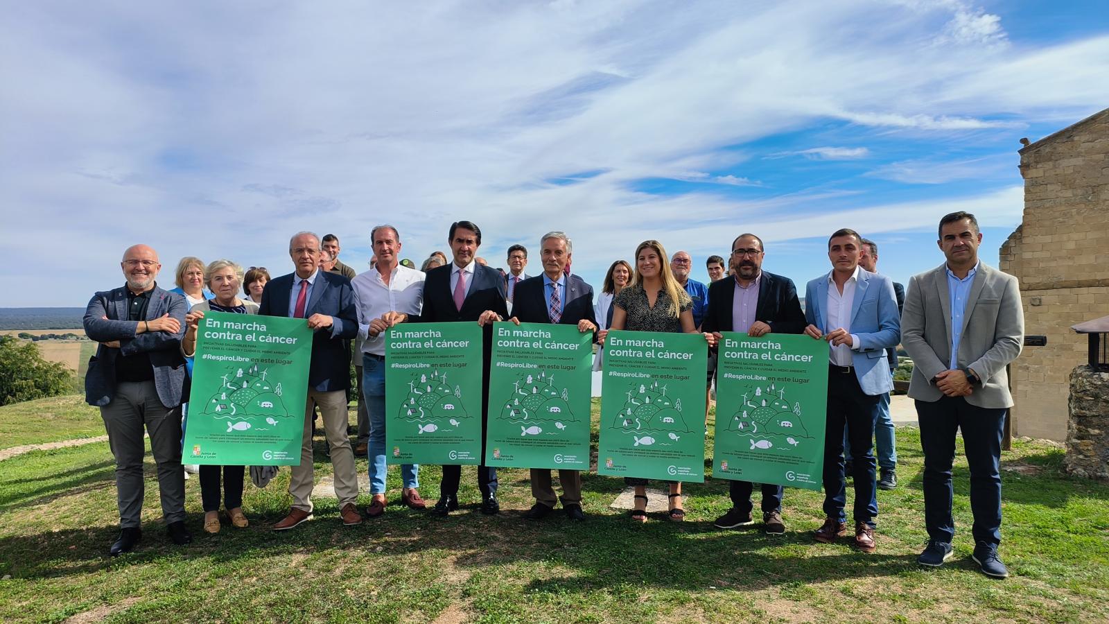 La Junta y la Asociación Española contra el cáncer presentan el proyecto disuasor " Espacios sin Humo" en los Espacios Naturales 