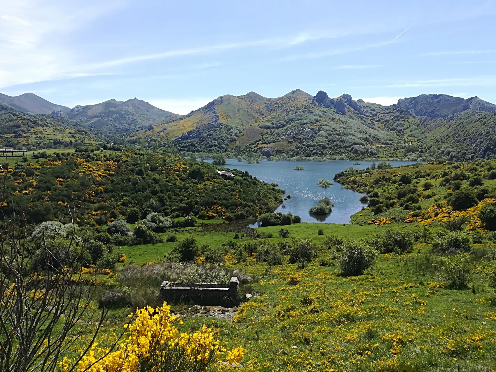 Primavera en el embalse del porma