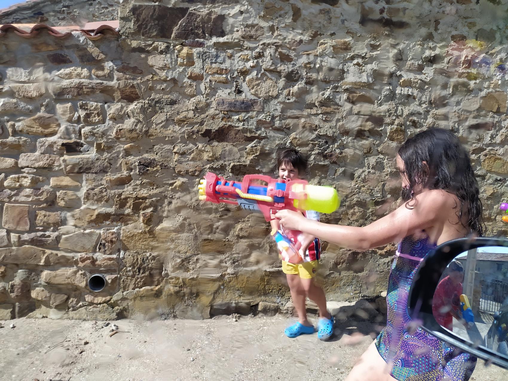 Gran gymkana acuática