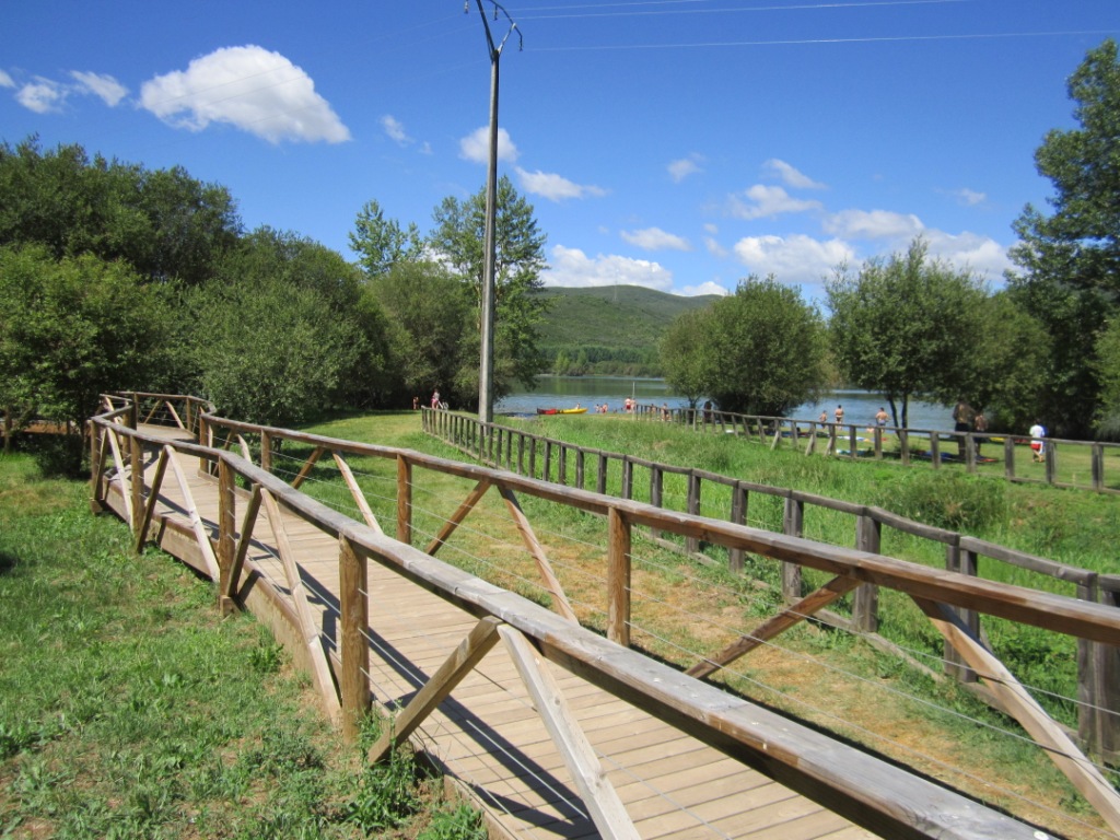Rutas guiadas por el lago de carucedo julio 2022