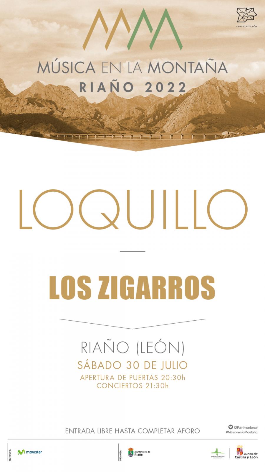 Loquillo y Los Zigarros en la V edición de Música en la Montaña que se celebrará el 30 de julio en Riaño