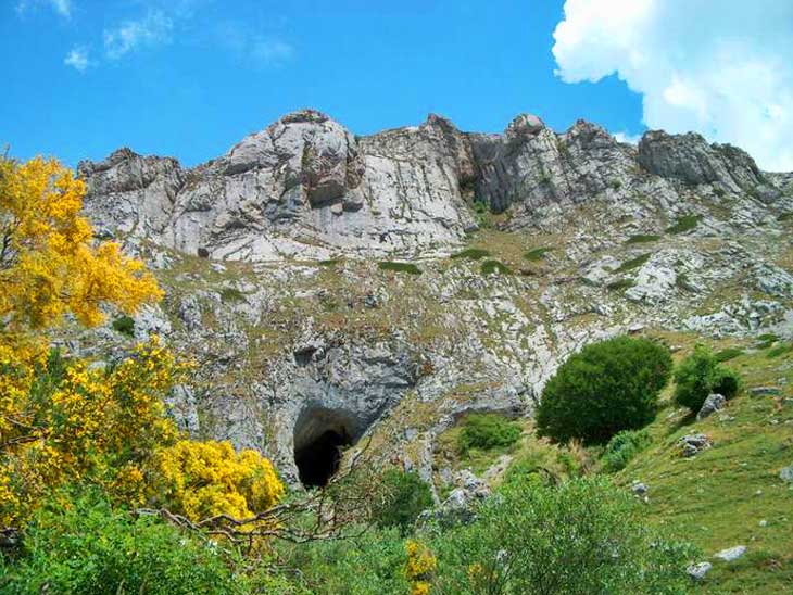 Ruta interpretada a fuente cobre