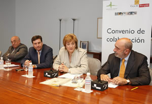 LA FUNDACIÓN Y CAJA DE BURGOS FIRMAN UN CONVENIO DE COLABORACIÓN POR IMPORTE DE 1,5 MILLONES DE EUROS