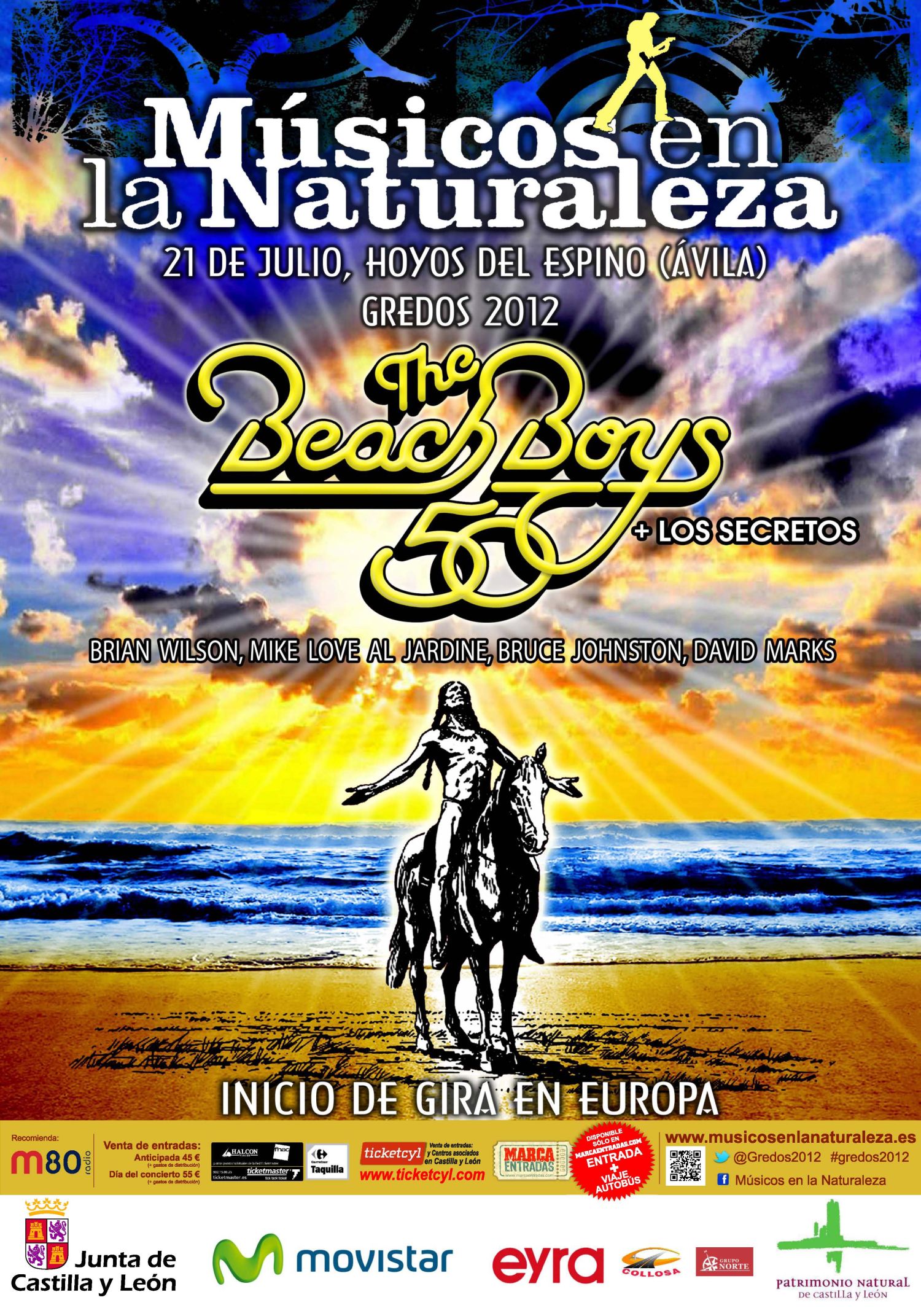THE BEACH BOYS ARRANCAN SU GIRA EUROPEA EN “MÚSICOS EN LA NATURALEZA”