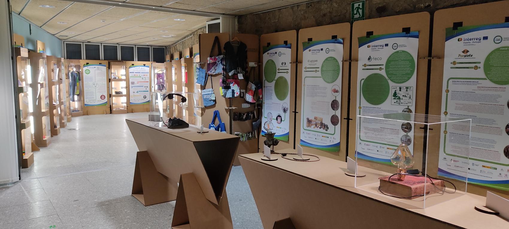 Exposición economía circular y mercadillo segunda mano solidario