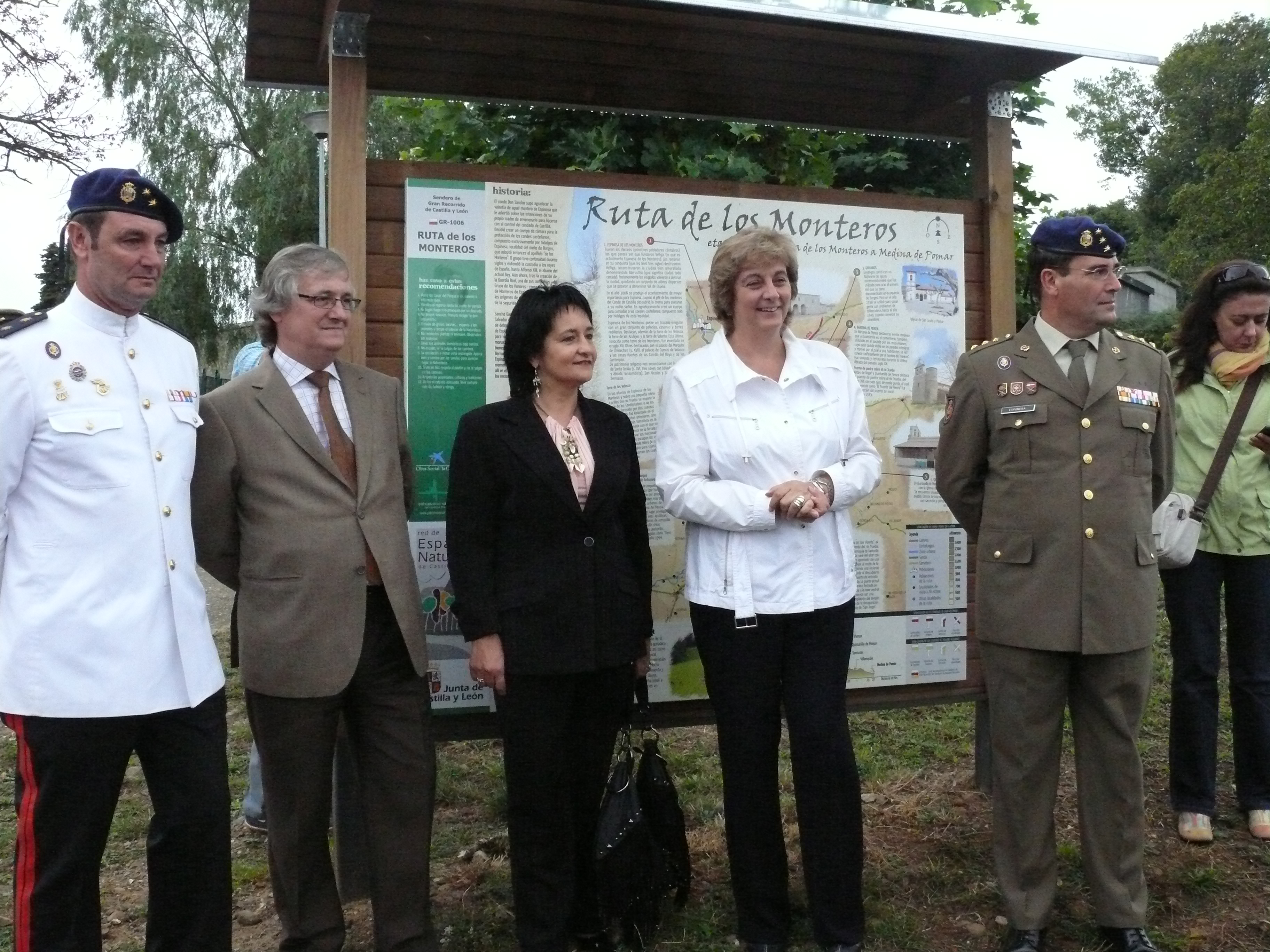 Se inaugura la "Ruta de los Monteros" que une tres espacios naturales de la provincia de Burgos