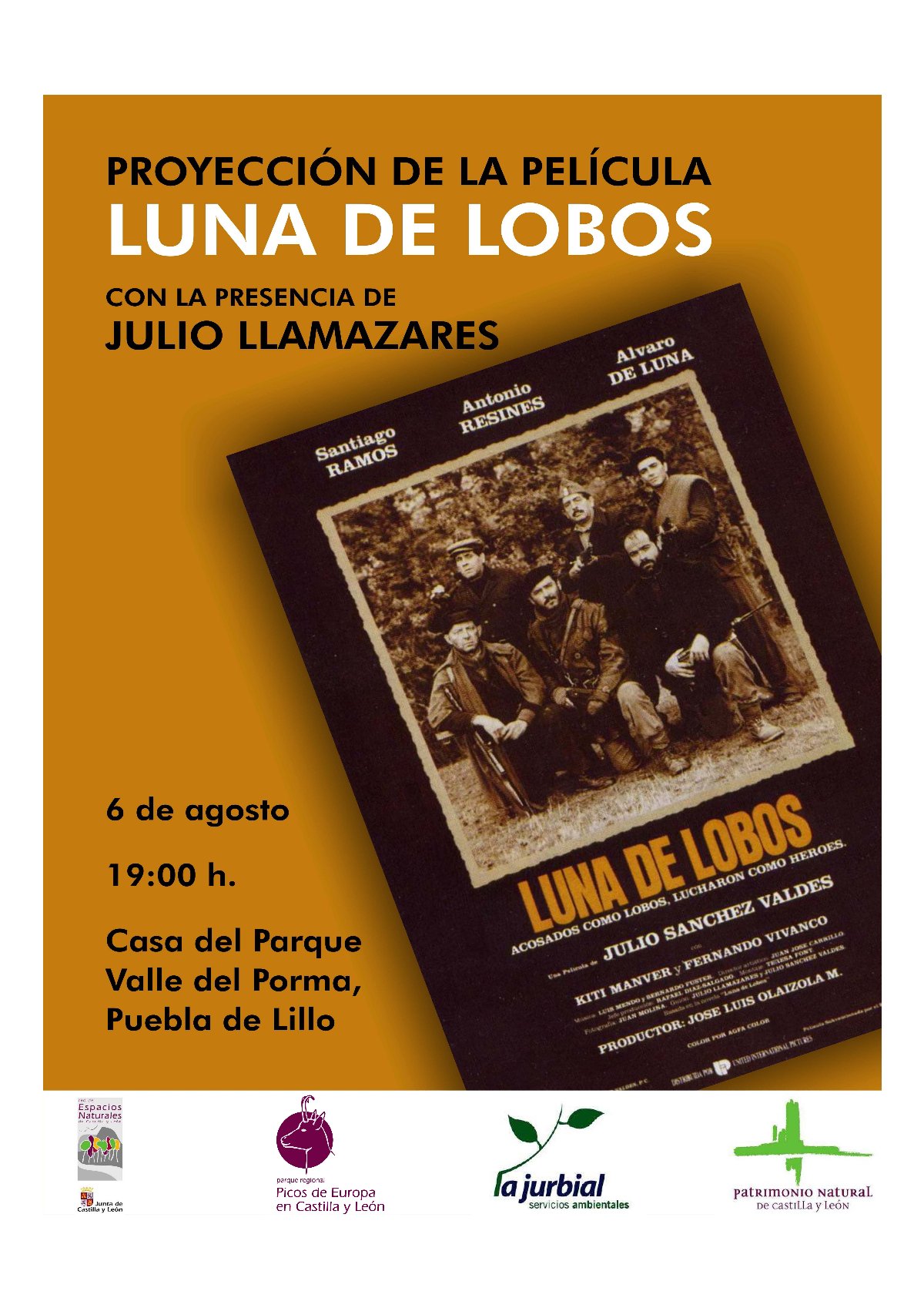 El escritor Julio Llamazares, en la Casa del Parque de Puebla de Lillo