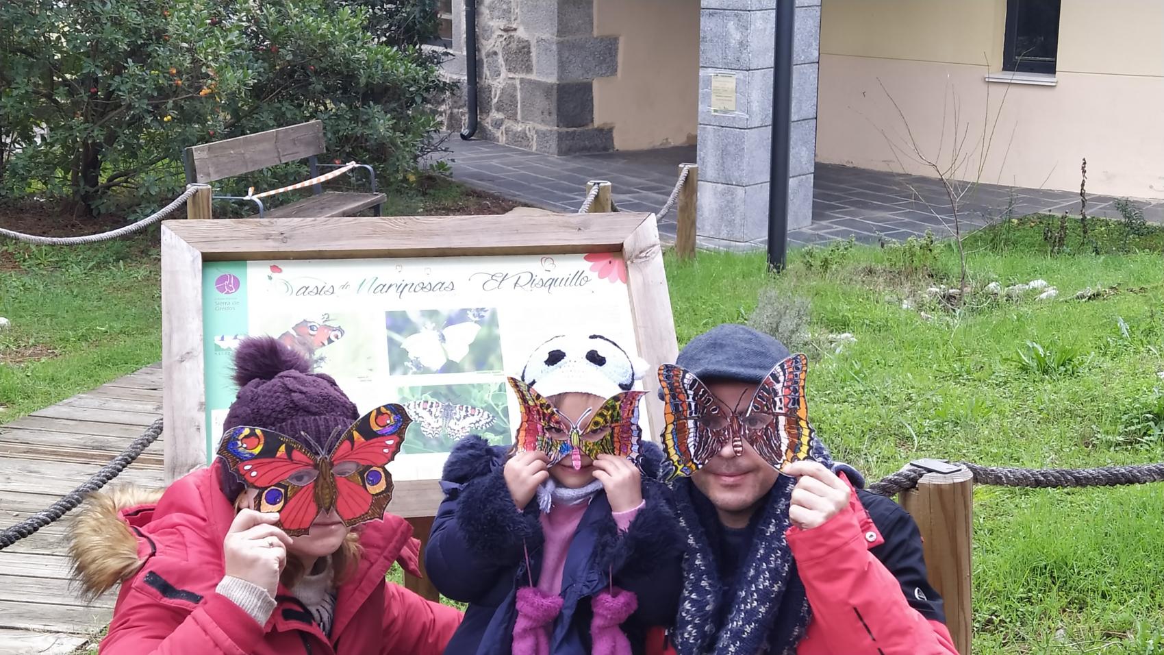 Taller de máscaras de mariposas