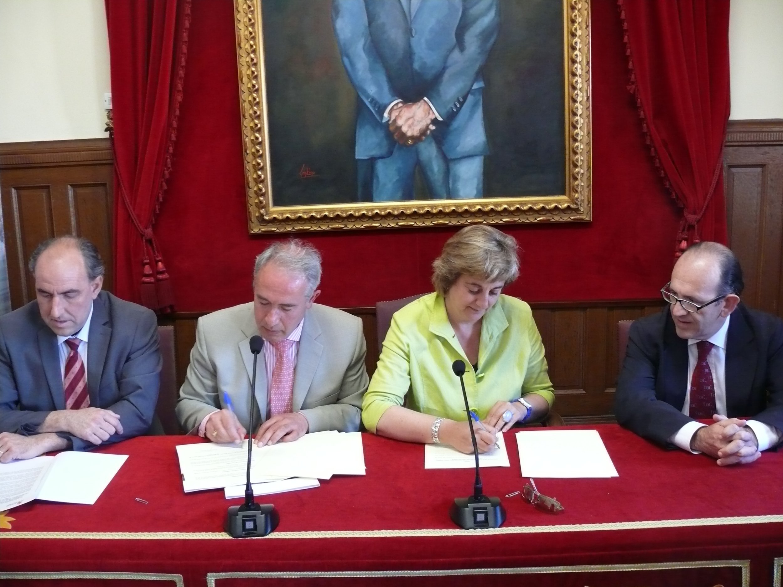 La Fundación firma un acuerdo con SIRGA para la elaboración del informe "Gobernanza y Medio Ambiente en el entorno del Canal de Castilla"