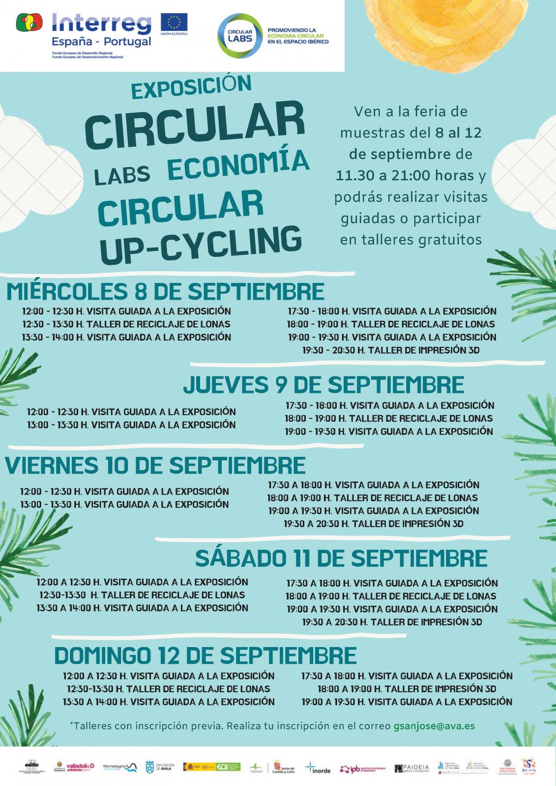 El proyecto Circular Labs presenta buenas prácticas en Economía Circular en una exposición