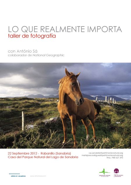 António Sá impartirá un taller de fotografía, en la Casa del Parque del Lago de Sanabria