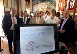 MARIA JESÚS RUIZ, PRESENTA EN SOCIEDAD EL AULA DEL CANGREJO DE HERRERA DE PISUERGA